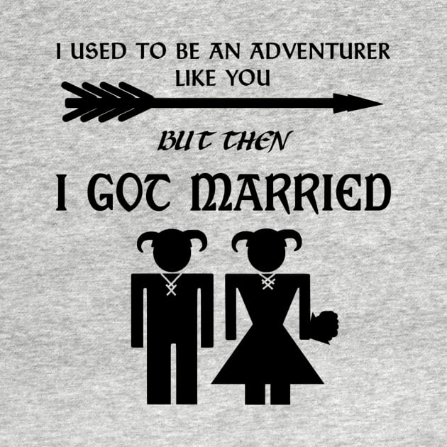 But Then I Got Married (Black) by Graograman